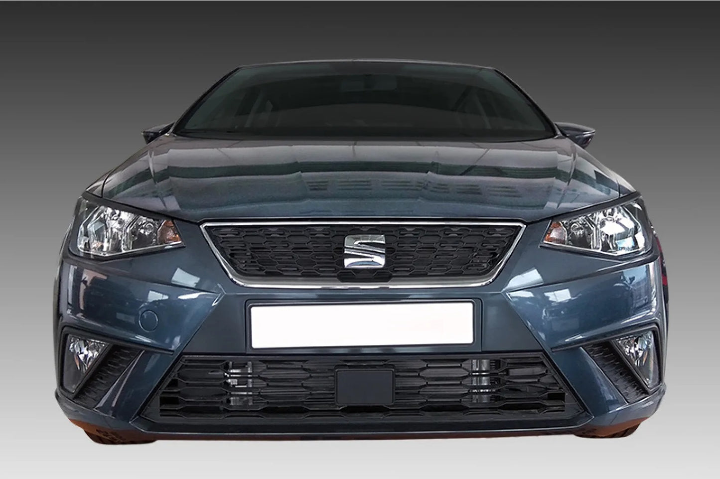 👉Sopracciglia Fari per Seat Ibiza MK5 2017+ Spoiler Palpebre ABS Nero👈