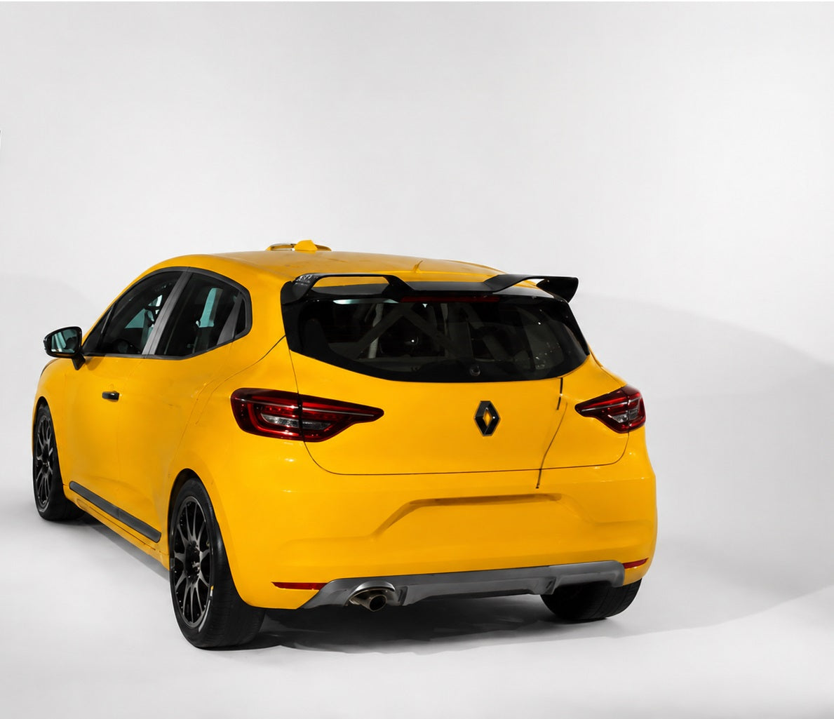 👉ART.1390  SPOILER RENAULT  CLIO 5 V 2019+ NERO LUCIDO👈
