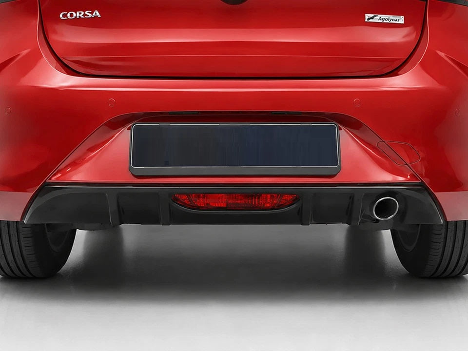 👉Diffusore Paraurti Posteriore Opel/Vauxhall Corsa F GS-Line 19+nero lucido 👈