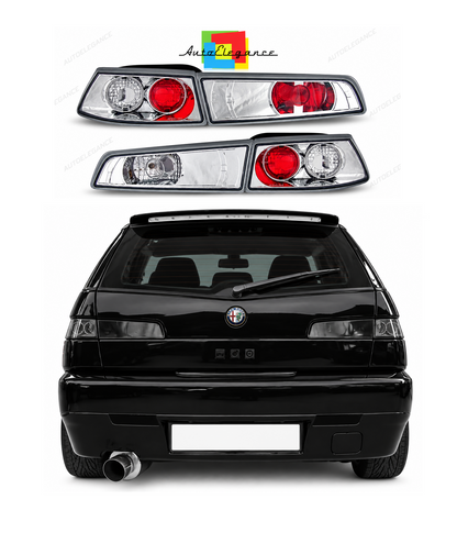 👉FANALI POSTERIORI ADATTO PER ALFA ROMEO 145 94-00 CROMATO👈