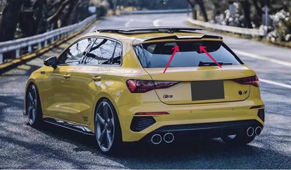 💫ART.5103 Spoiler Tetto per Audi A3 S3 RS3 8Y Sportback 2020-2024💫