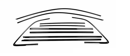 💫Finestrini Profili Cornice Nero per A3 8Y 2020 - 2024 (10 pezzi)💫