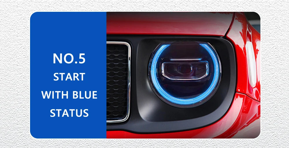 💫ART.3864 Fari anteriori per Jeep Renegade 2016-2023💫