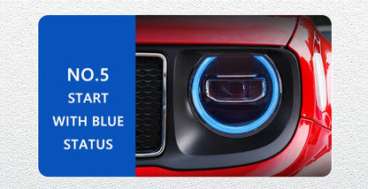 💫ART.3864 Fari anteriori per Jeep Renegade 2016-2023💫