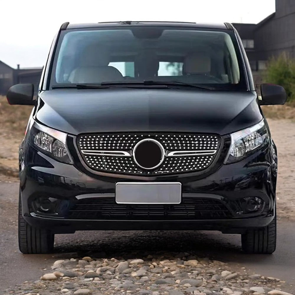 ⭐DIAMOND GRILLE SUITABLE FOR MERCEDES V CLASS W447 2019⭐
