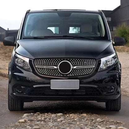 ⭐DIAMOND GRILLE SUITABLE FOR MERCEDES V CLASS W447 2019⭐