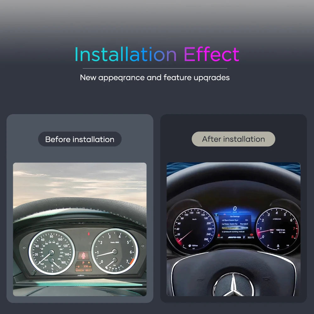 💫ART.3430 Cockpit virtuale digitale LCD per M. Benz ML GL GLE GLS W164 06-19💫
