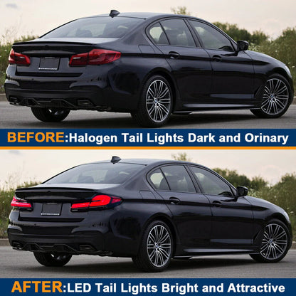 💥ART.3659 LUCI POSTERIORI LED PER BMW G30 M5 F90 2017-2022 DRL PLUG & PLAY💥