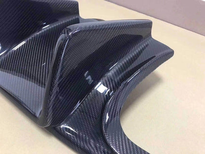 💫ART.4593 Diffusore In Fibra Di Carbonio adatto per Audi A6 C7 S6 2012-2016💫