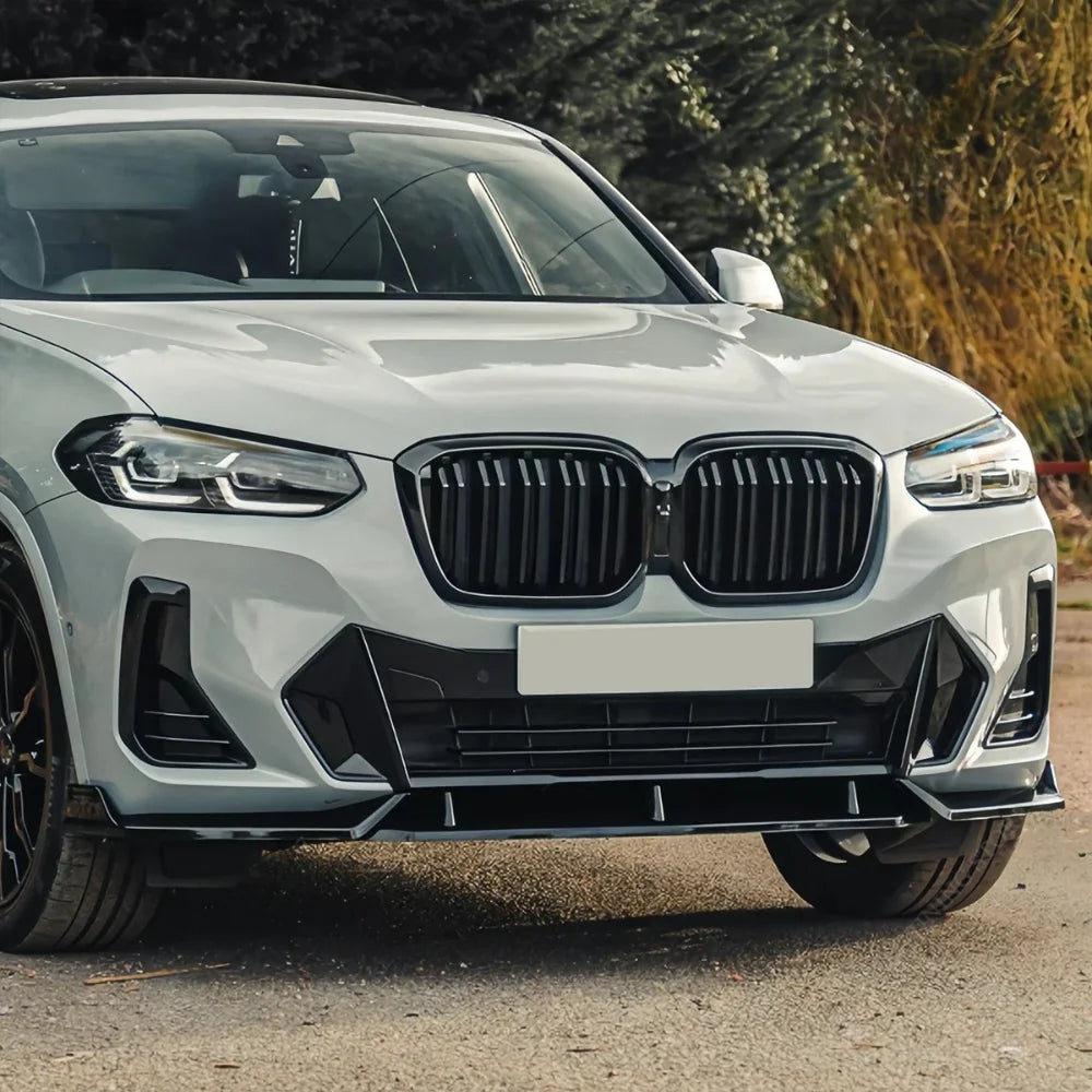 💫ART.5070 Splitter Anteriore per Bmw X3 G01 X4 G02 M-Pack 2022-2024💫