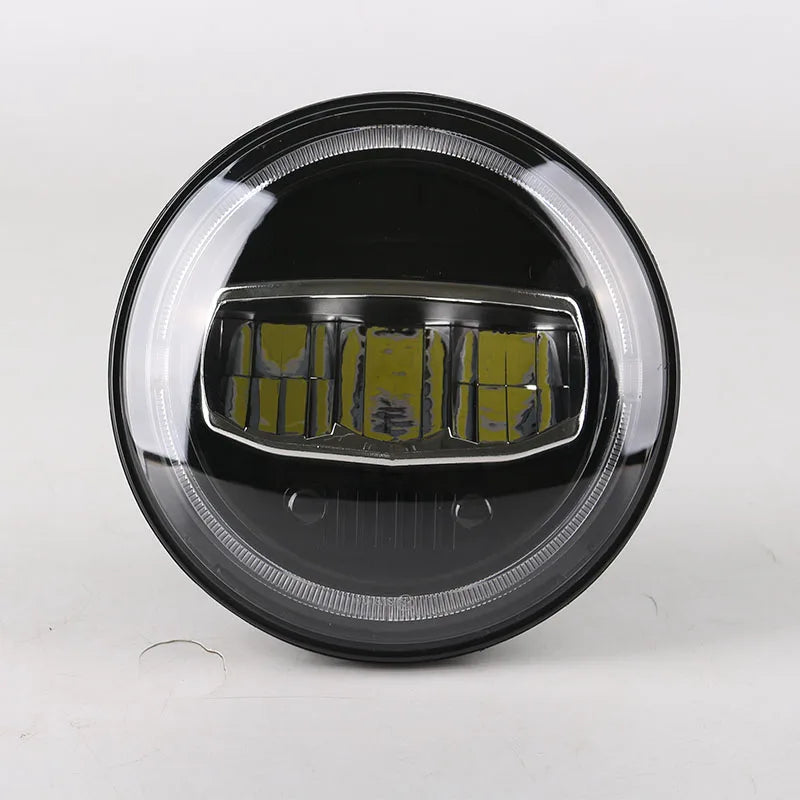 💫ART.5128 Fari Anteriori (Ambra e Fascio) Hi/Lo per Jeep Wrangler JK TJ LJ CJ💫