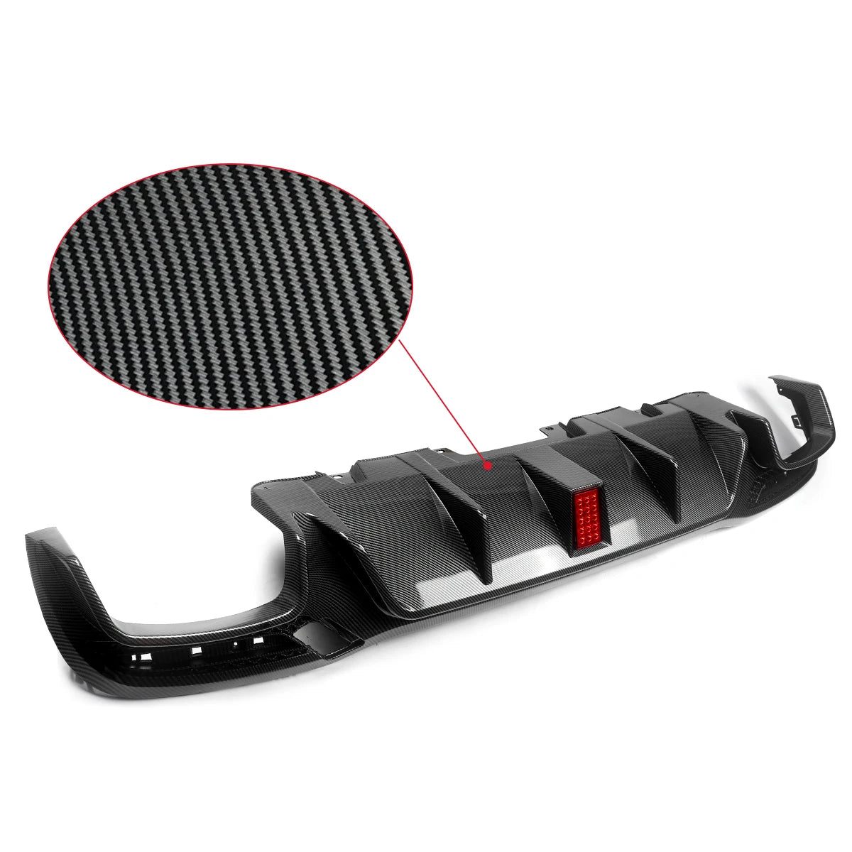 💫ART.4869 Diffusore Posteriore (Carbonio) Stile F1 per GLE / GLS / AMG 15-19💫