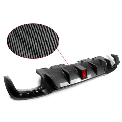 💫ART.4869 Diffusore Posteriore (Carbonio) Stile F1 per GLE / GLS / AMG 15-19💫