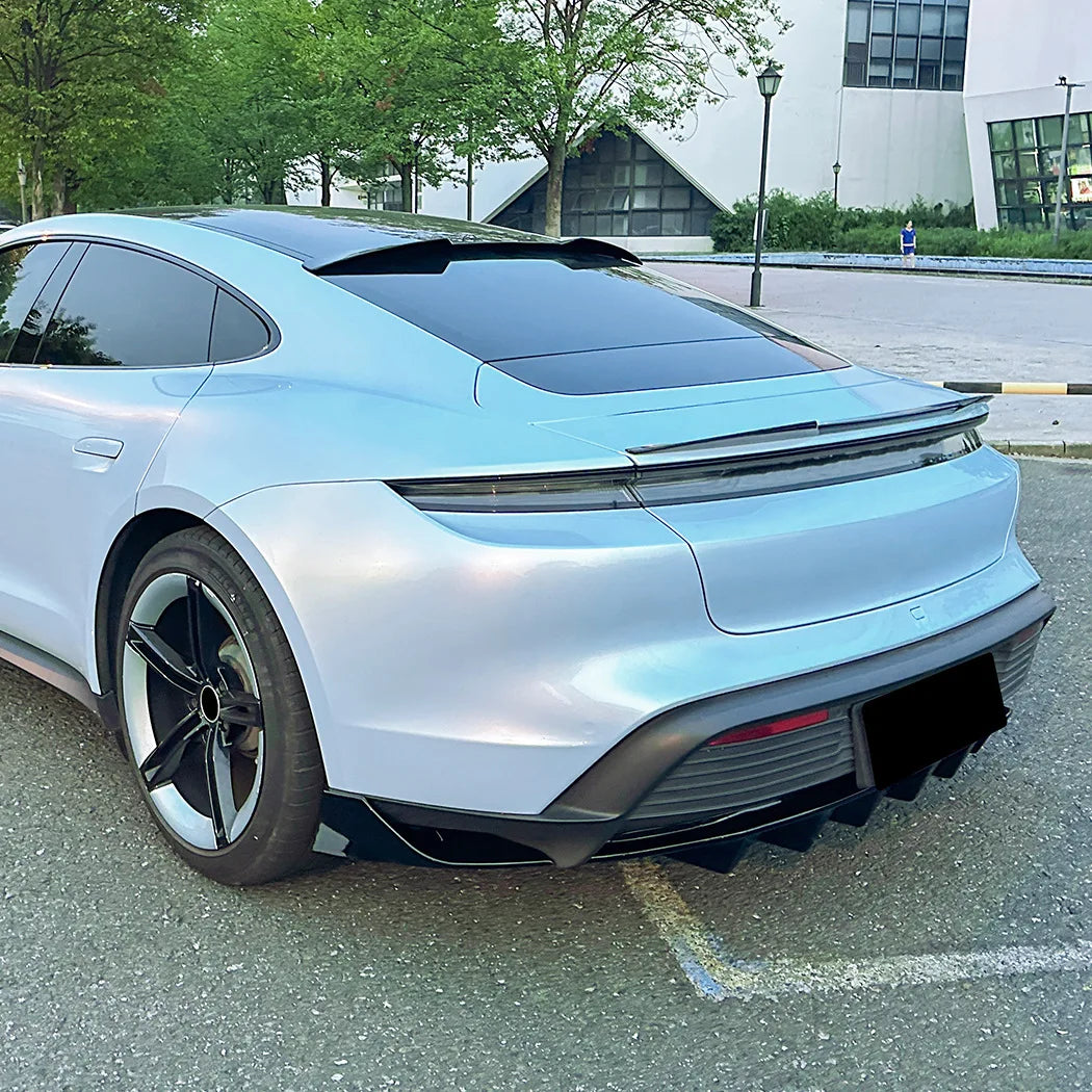 💫ART.8161 Diffusore Posteriore In Carbonio per Porsche Taycan 2019+💫