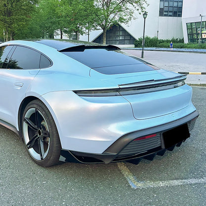 💫ART.8161 Diffusore Posteriore In Carbonio per Porsche Taycan 2019+💫