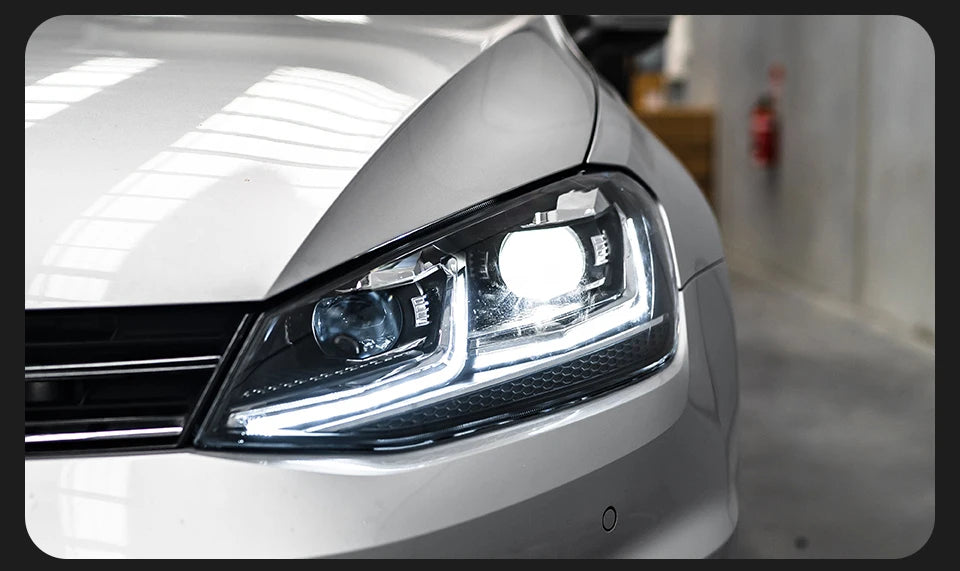 💫ART.3821 Fari Anteriori LED (dinamici) per VW Golf 7 MK7 2013-2016💫