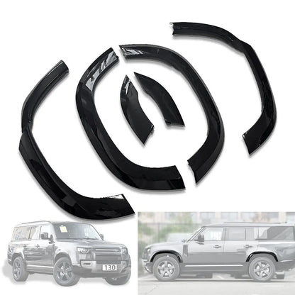 💫ART.8462 Parafanghi per Land Rover Defender 90 110 130 L663 Nero 2020+💫