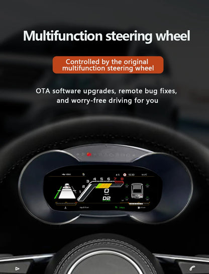 💫ART.3425 Cockpit virtuale digitale LCD per Audi Q3 2011-2018💫