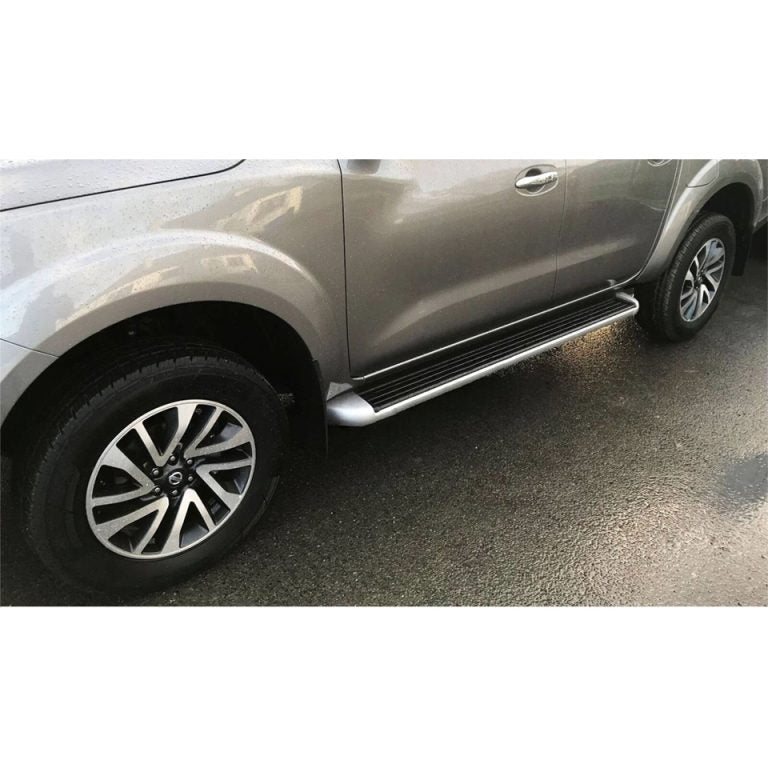 💫ART.7165 Pedane Laterali in Alluminio per Nissan Navara (D23) (2014+)💫