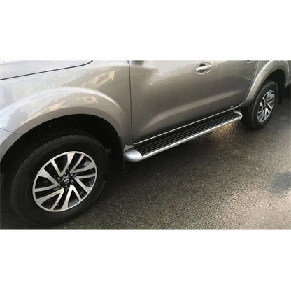 💫ART.7165 Pedane Laterali in Alluminio per Nissan Navara (D23) (2014+)💫
