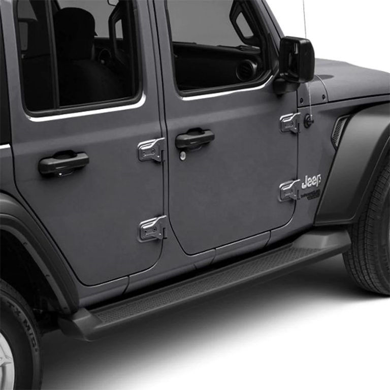 💫ART.7069 Pedane Laterali per Jeep Wrangler IV JL (2018-) 4 porte STILE OEM💫