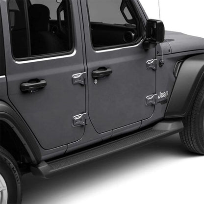 💫ART.7069 Pedane Laterali per Jeep Wrangler IV JL (2018-) 4 porte STILE OEM💫