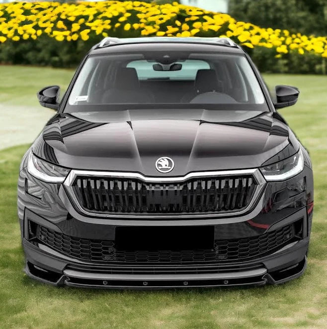 Splitter anteriore adatto per SKODA Kodiaq Mk1 Facelift 2021+