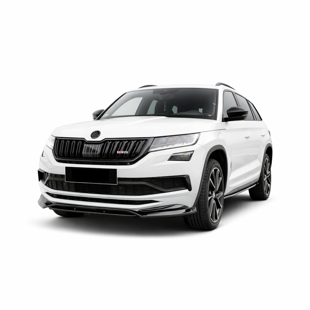 💫ART.9481 Splitter Anteriore Sportline RS per Kodiaq Mk1 Nero Lucido 2017-2021💫