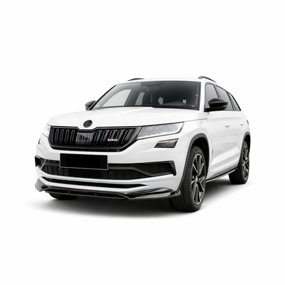💫ART.9481 Splitter Anteriore Sportline RS per Kodiaq Mk1 Nero Lucido 2017-2021💫