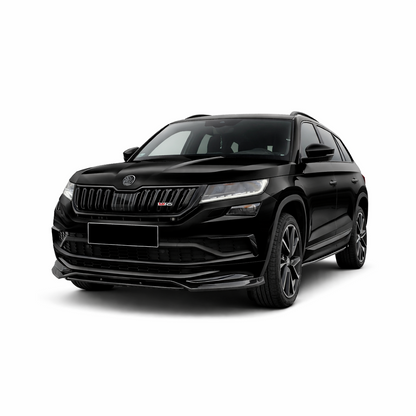 💫ART.9481 Splitter Anteriore Sportline RS per Kodiaq Mk1 Nero Lucido 2017-2021💫