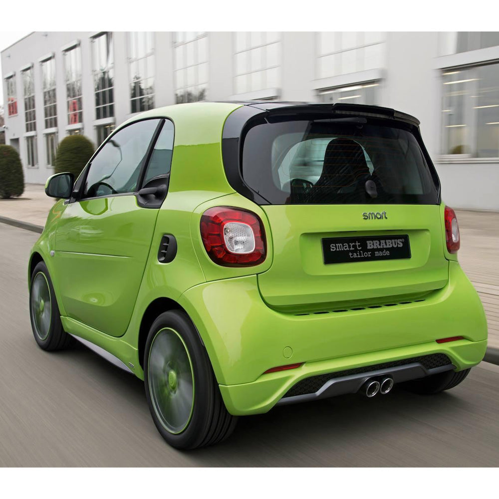 🔥REAR BUMPER DIFFUSER FOR SMART FORTWO (453) COUPÉ / CABRIO 2014–2020 BLACK🔥
