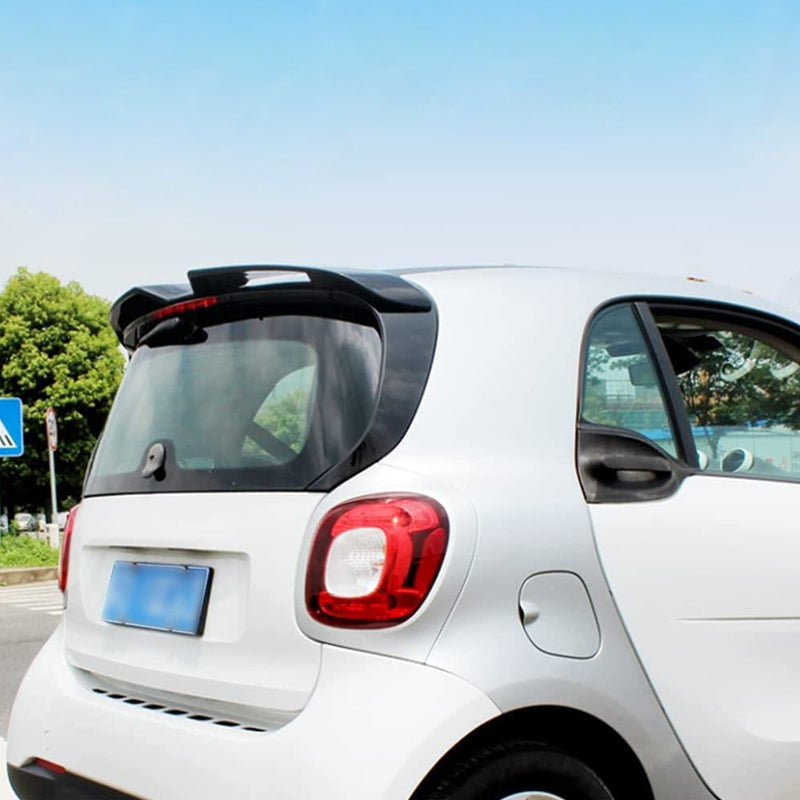 🔥SPOILER TETTO PER SMART FORTWO (453) COUPÉ 2014–2020 LOOK BRABUS NERO LUCIDO🔥