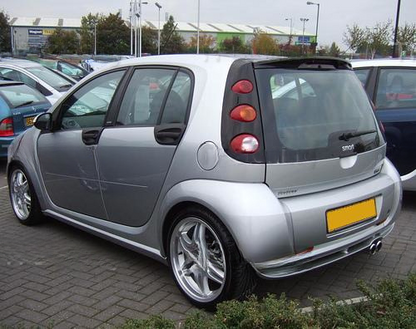 💕SPOILER SMART ForFour 454 2004-2006 grezzo💕