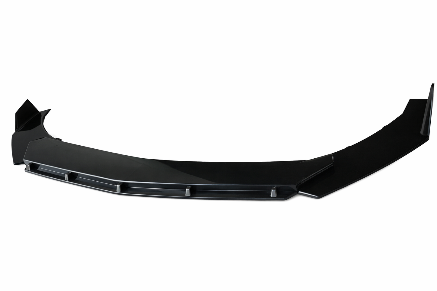 💫ART.0037 SPLITTER ANTERIORE IN ABS PER RENAULT CLIO 5 NERO LUCIDO💫