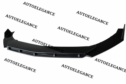 💫ART.9564 SPLITTER ANTERIORE PER FIAT 500 ABARTH NERO LUCIDO💫