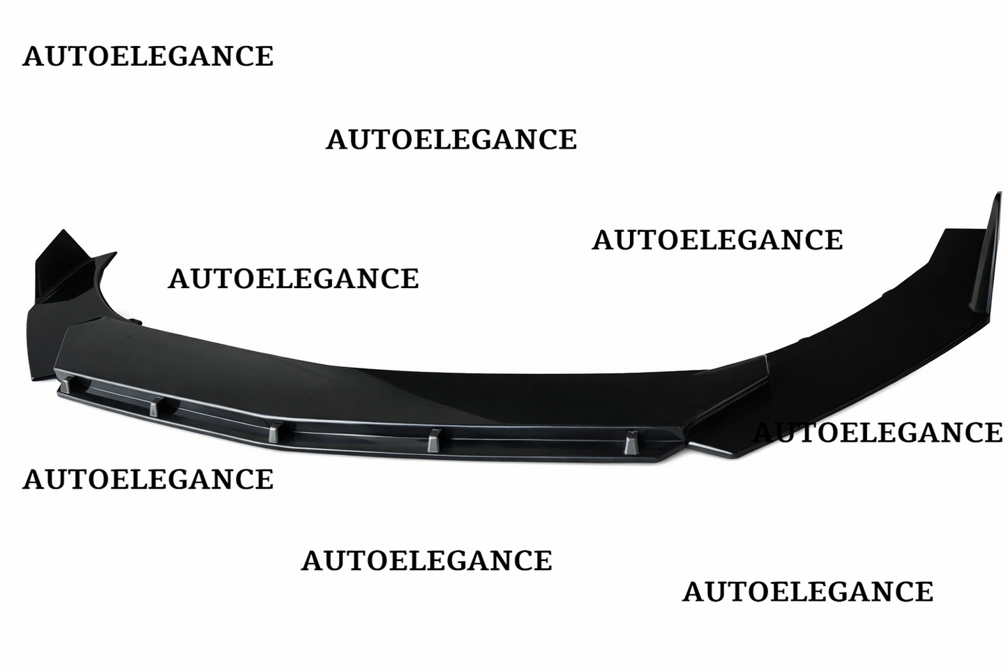 💫SPLITTER ANTERIORE LOOK RS NERO LUCIDO PER VW GOLF 8 💫