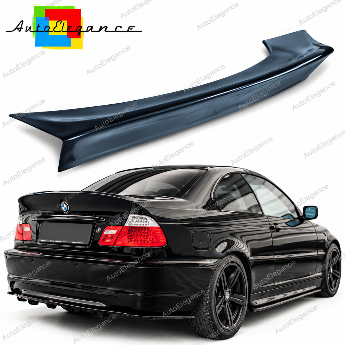 BODYKIT E36 + COUPE REAR LIGHTS WITH WHITE INDICATOR