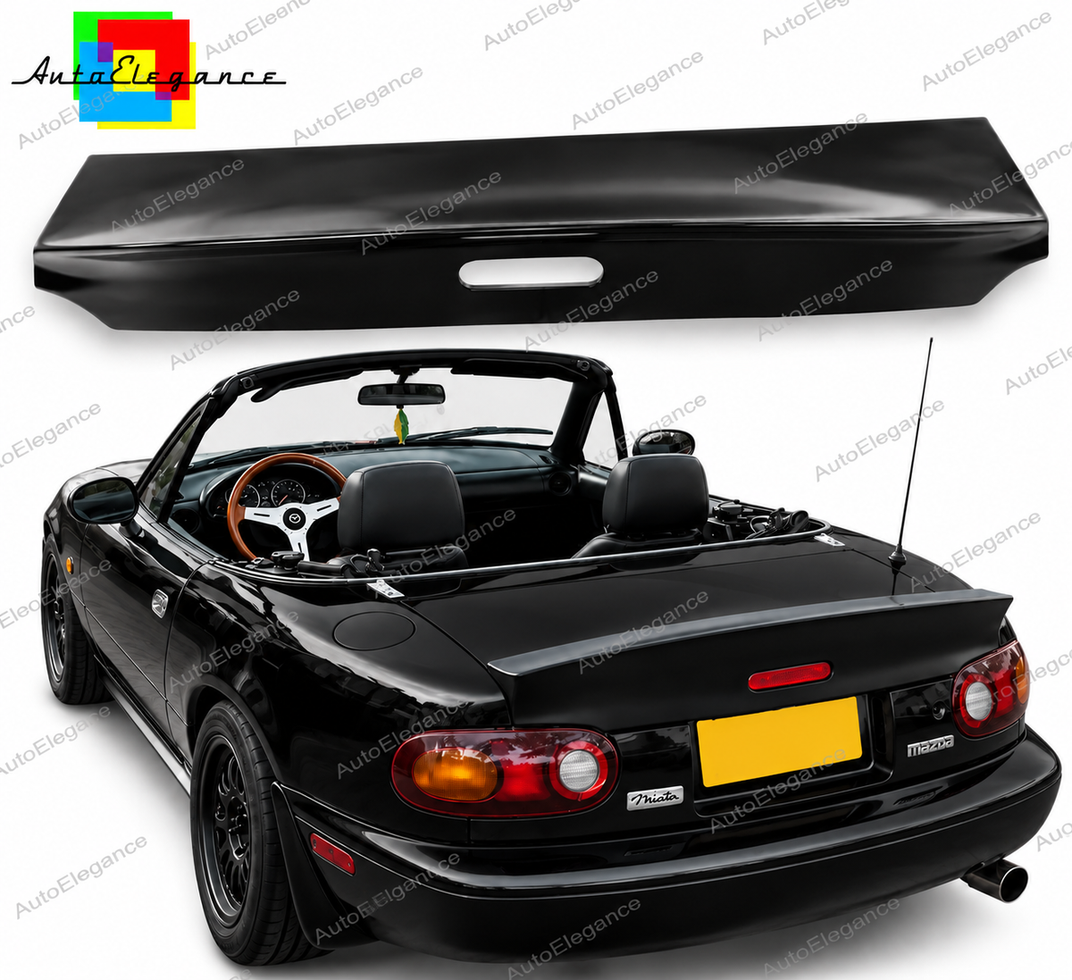 👉ART.10892 Spoiler posteriore adatto per Mazda MX5 Miata 1998-2005 MK2👈