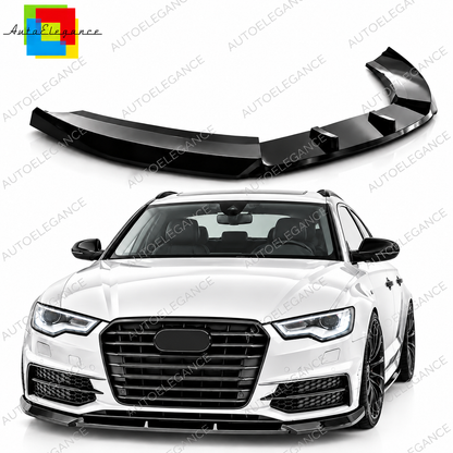 👉ART.11155 Splitter Audi A6 S C7 11+ nero lucido SOLO PER PARAURTI S6 S-Line👈