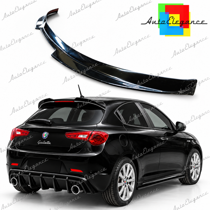 👉ART.1850 SPOILER ADATTO PER ALFA ROMEO GIULIETTA 2010-2020 NERO LUCIDO👈