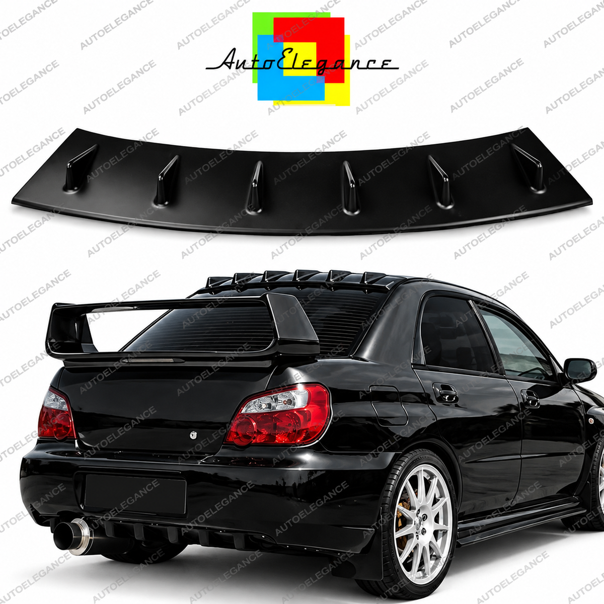 👉ART.10956 Spoiler Posteriore/Tetto adatto per Subaru Impreza 2000-2007👈