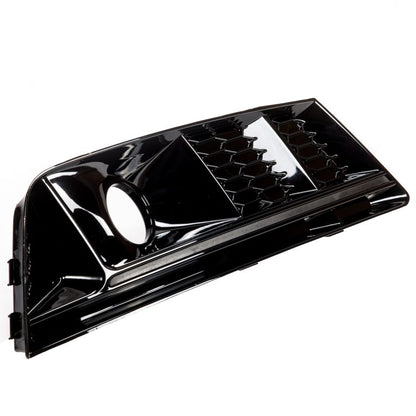 ART.3595 Set copri fendinebbia sportivi RS4  Audi A4 B9 8W 15-19 nero lucido