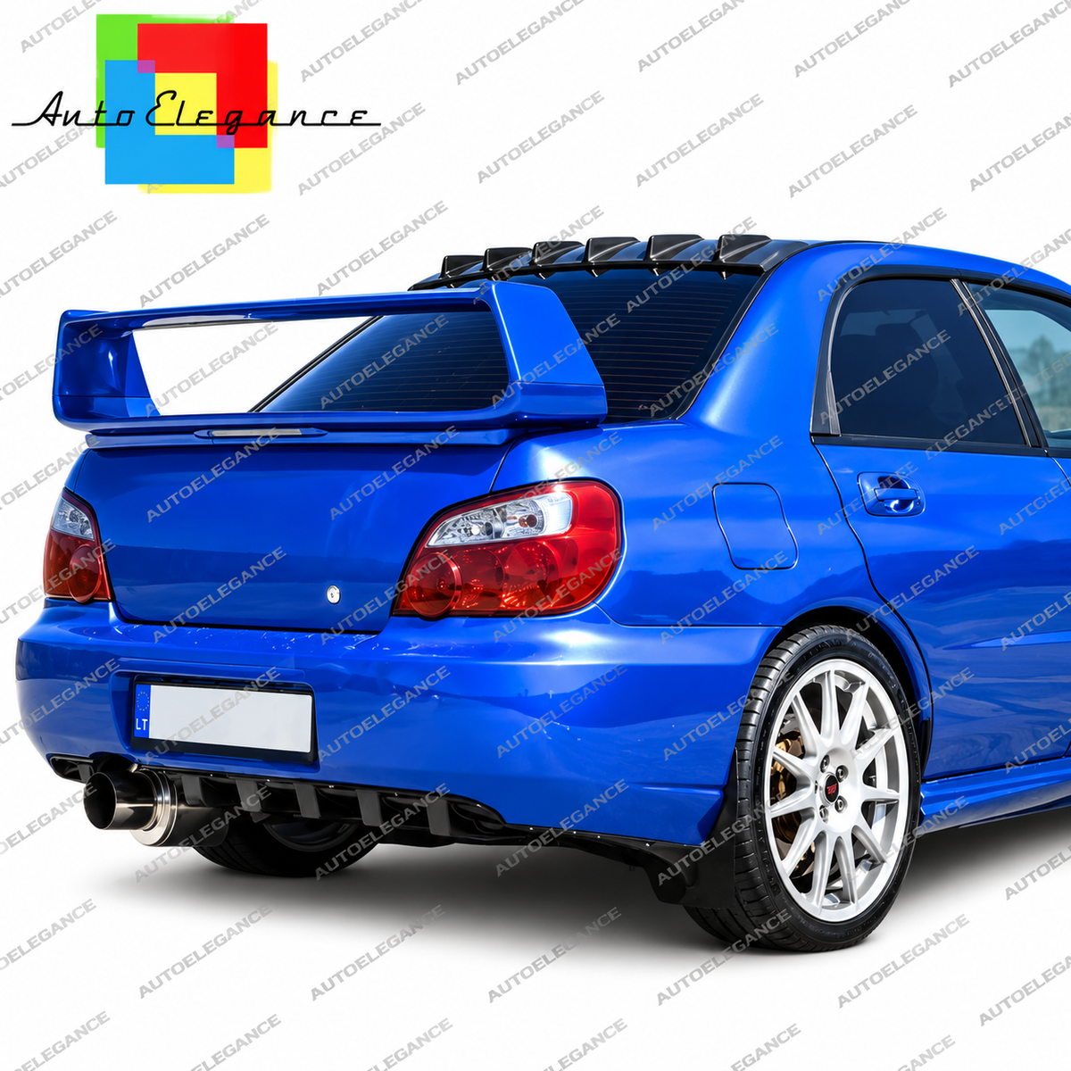 👉ART.10955 Diffusore paraurti posteriore adatto per Subaru Impreza 2000-2007👈