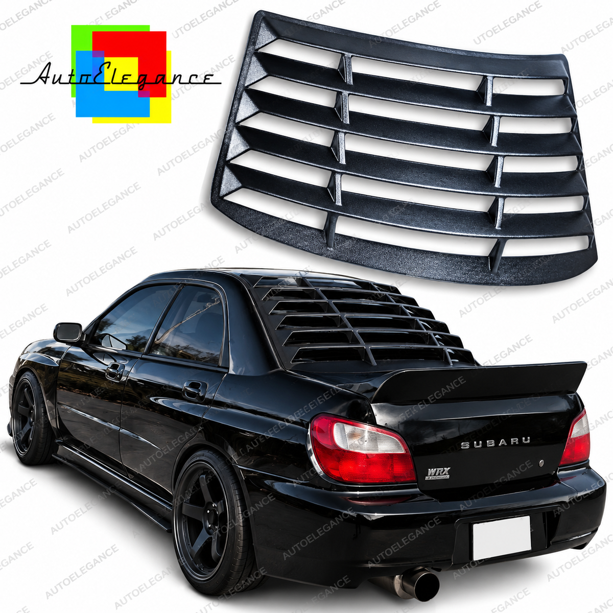 👉ART.10958 Louver lunotto posteriore adatto per  Subaru Impreza 2000-2007👈