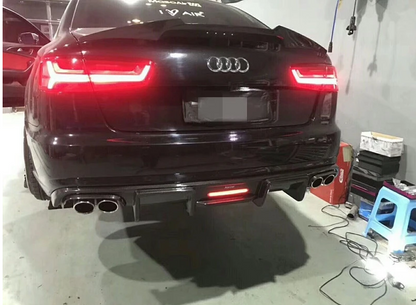 💕ART.8772  DIFFUSORI Audi A6 S6  12-16 CARBON 💕