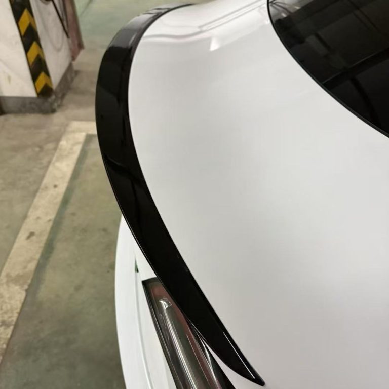💫ART.6760 Spoiler Posteriore per Tesla Model 3 (2017-2022) Stile OEM Nero lucido💫