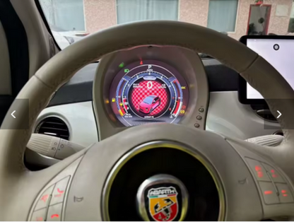 💕 VIRTUAL COCKPIT  FIAT  500 2007-2024 💕