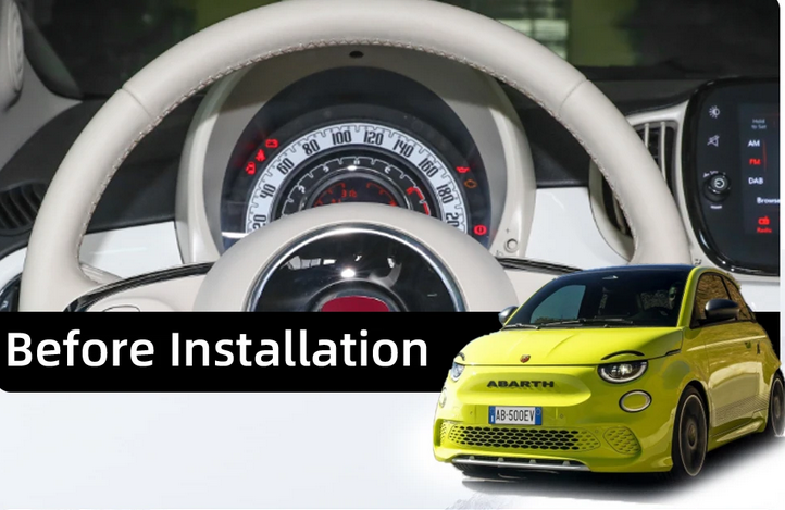 💕 VIRTUAL COCKPIT  FIAT  500 2007-2024 💕