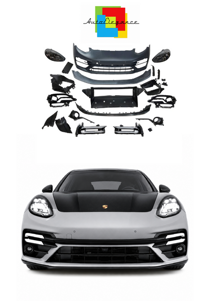 💕ART.6126 Paraurti +Fari  Porsche Panamera 970.1 2010-2013 Look 971 GTS 💕