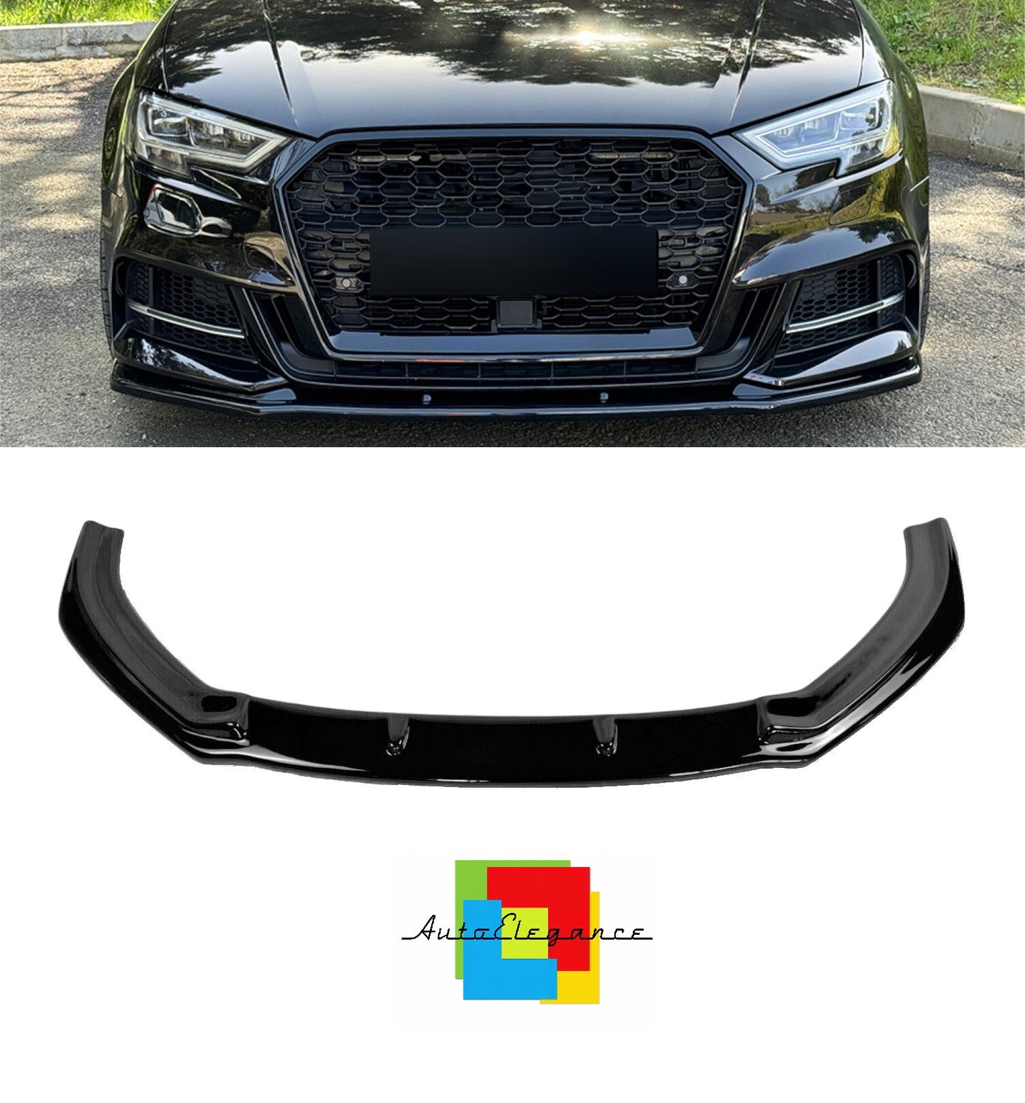 💕SPLITTER   AUDI S3 BERLINA 8V FACELIFT 💕